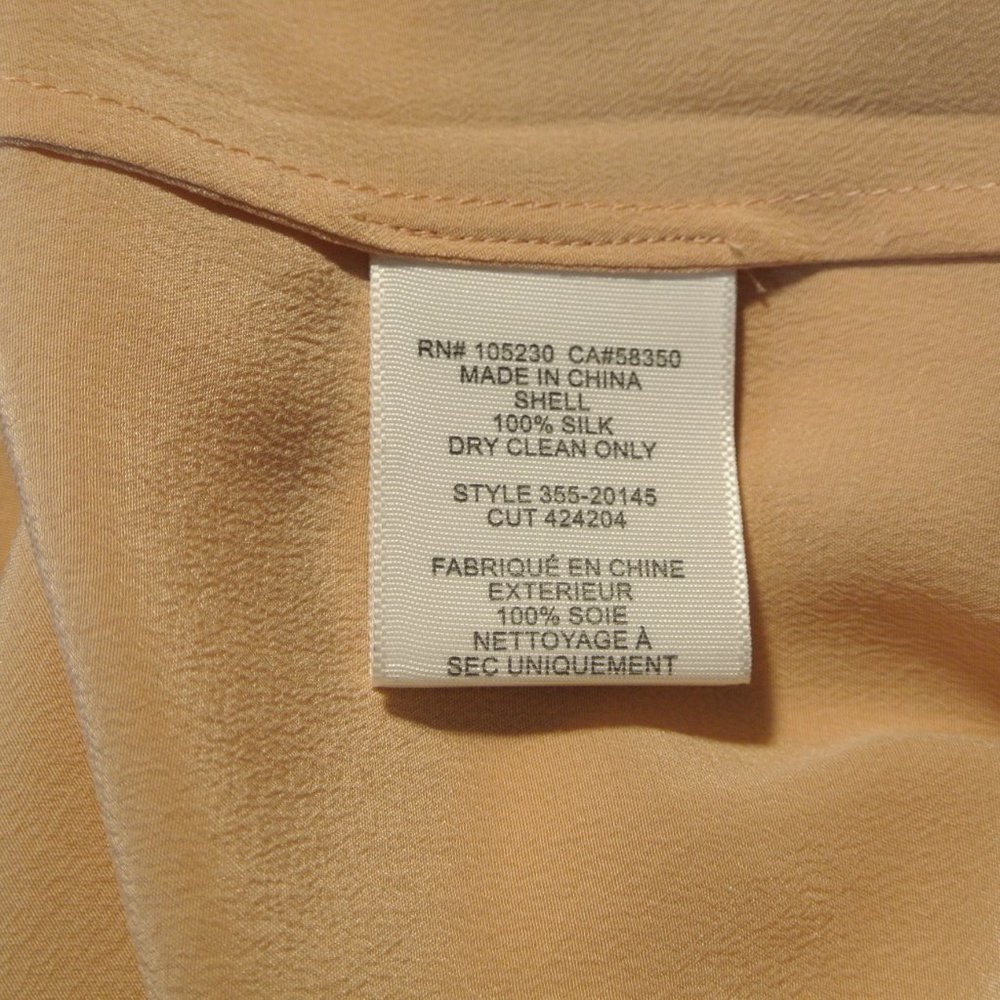 Joie Alicia Silk Top in Mauve - size XS #48 - Picture 6 of 6